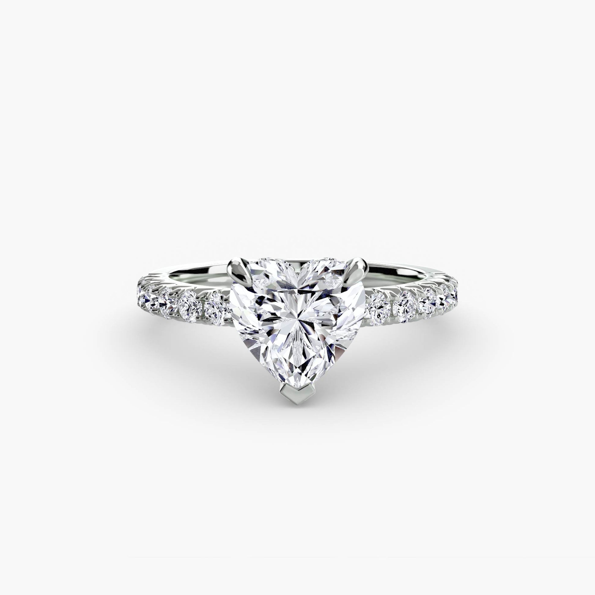 The Hidden Halo Ring Fantasilvia Jewelry