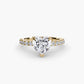 The Hidden Halo Ring Fantasilvia Jewelry