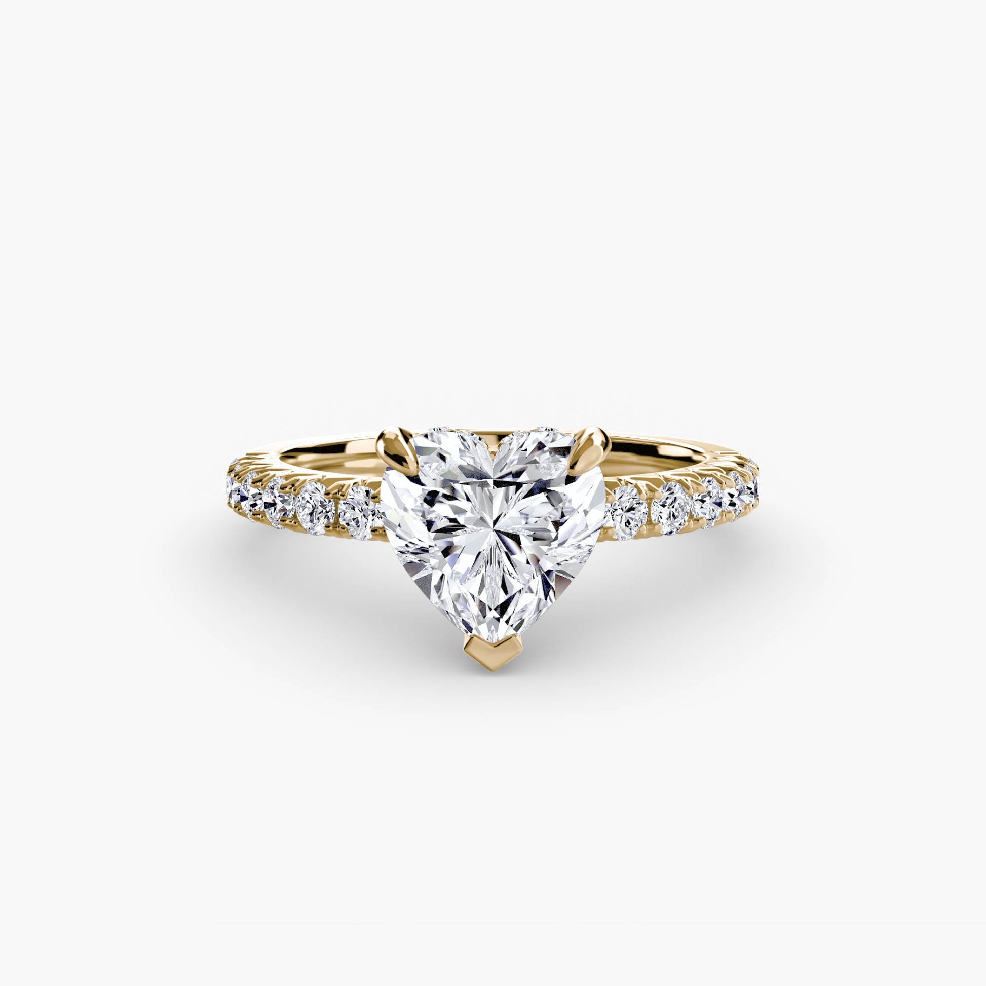 The Hidden Halo Ring Fantasilvia Jewelry