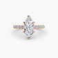 The Hidden Halo Ring Fantasilvia Jewelry