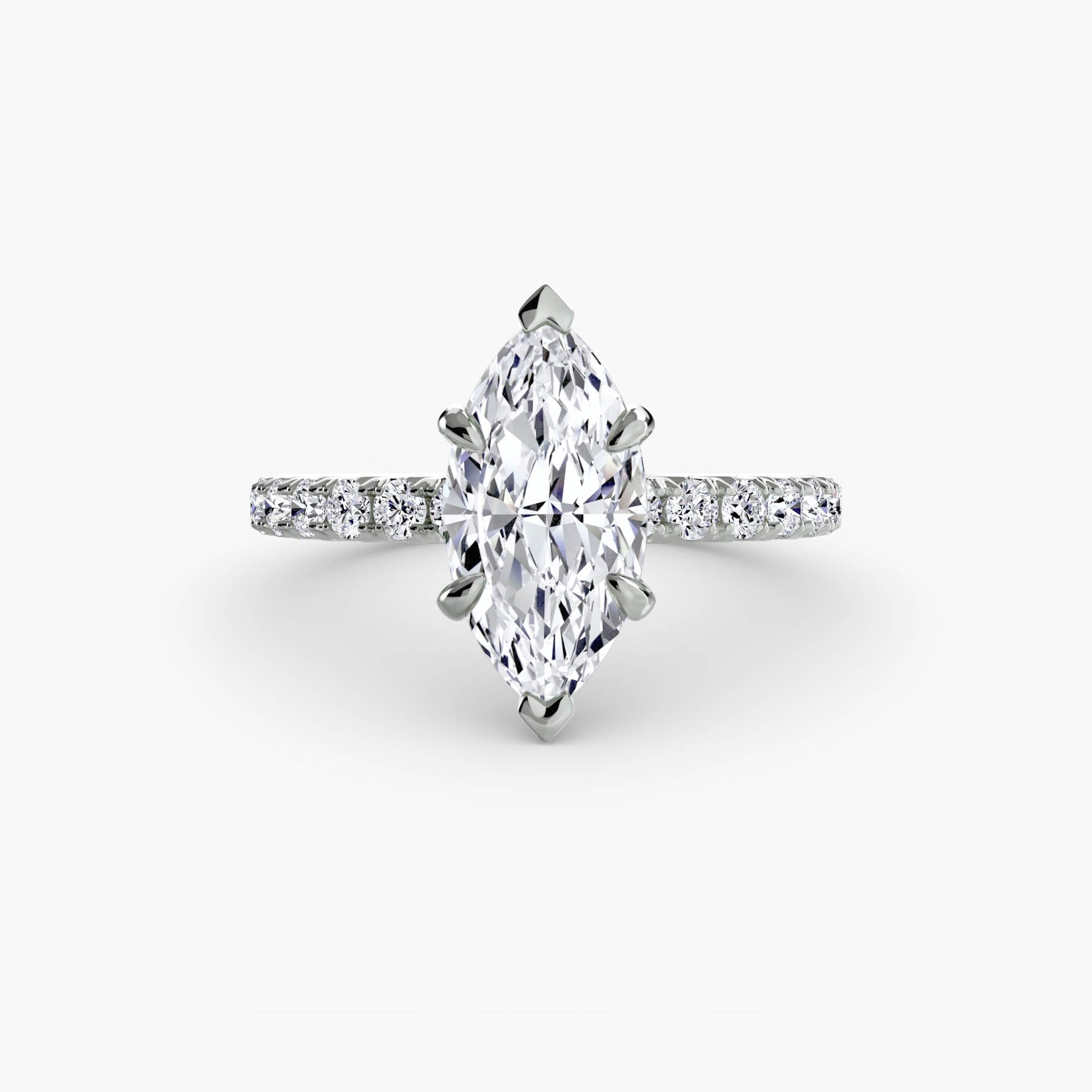 The Hidden Halo Ring Fantasilvia Jewelry