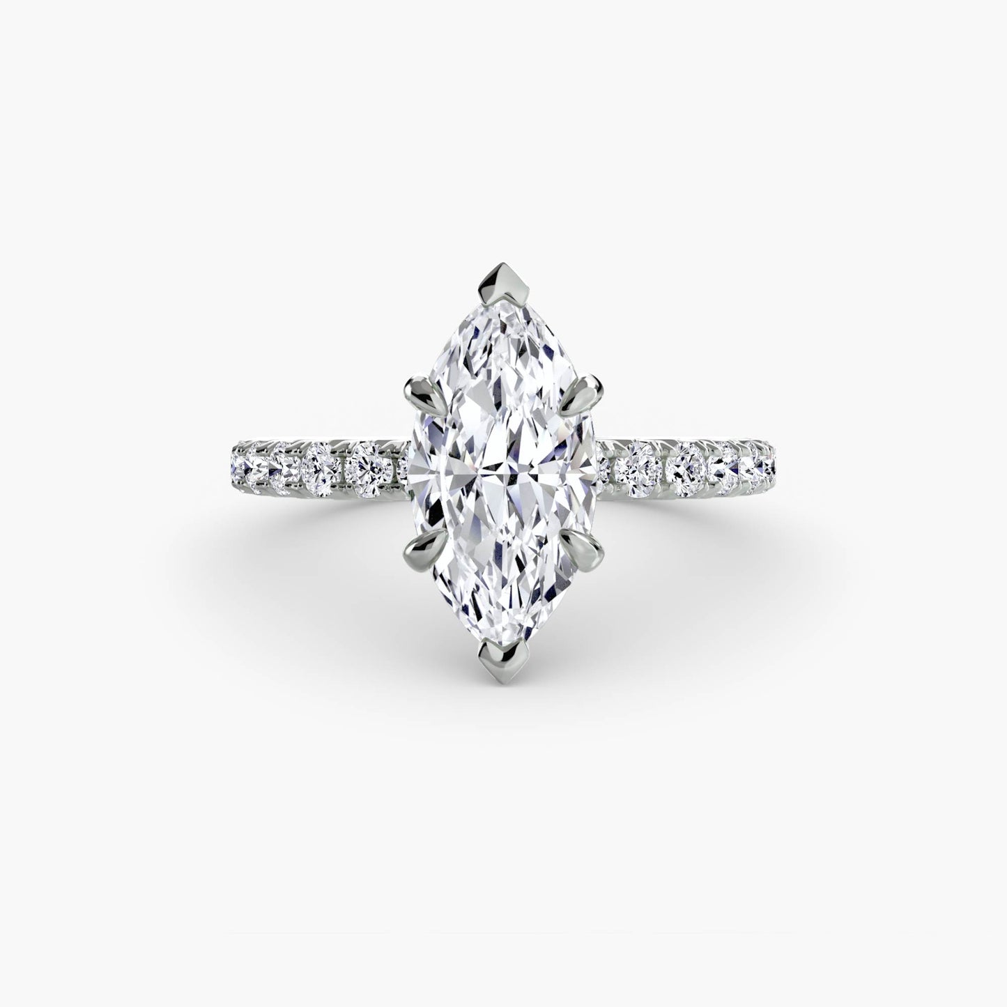 The Hidden Halo Ring Fantasilvia Jewelry