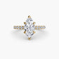 The Hidden Halo Ring Fantasilvia Jewelry