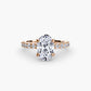 The Hidden Halo Ring Fantasilvia Jewelry