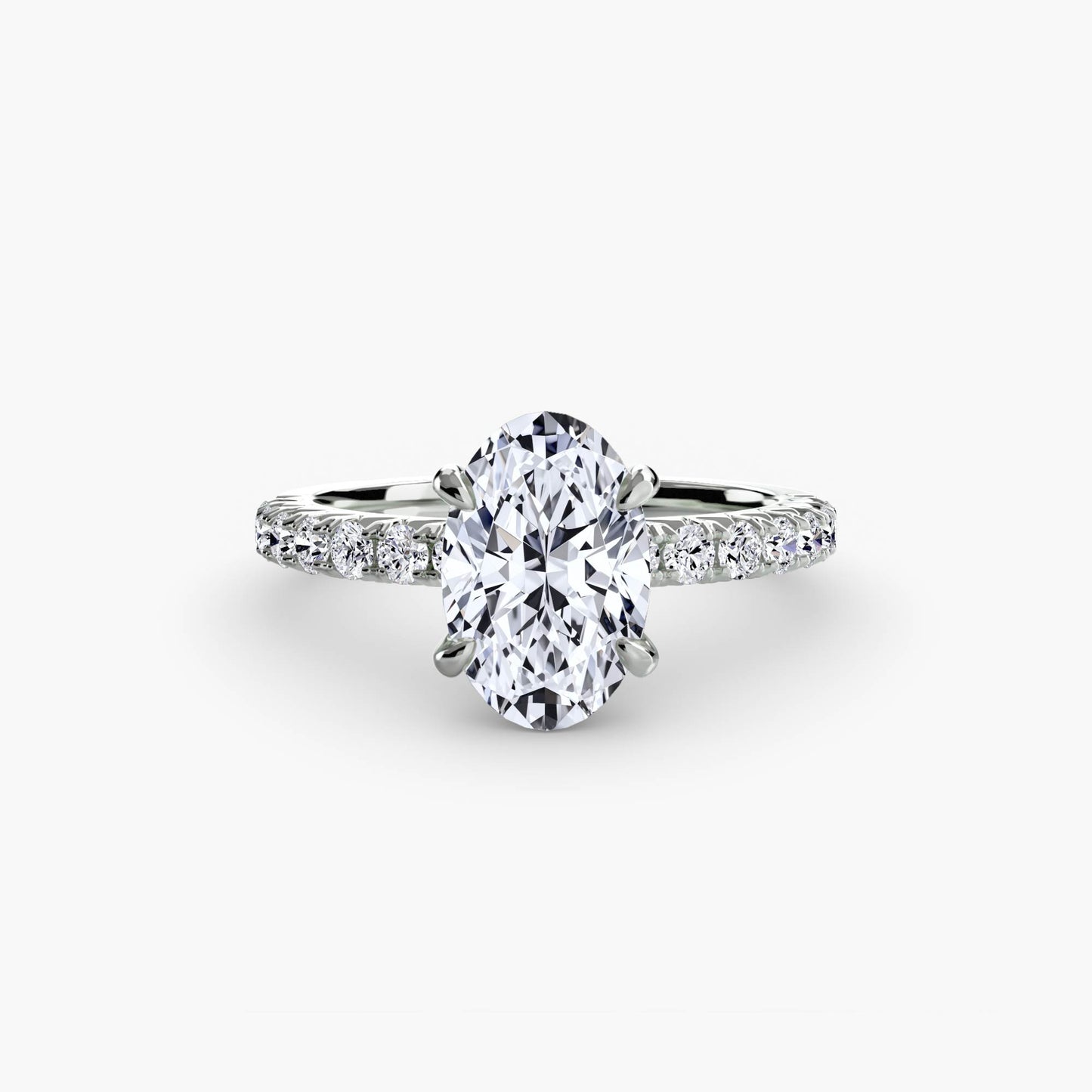The Hidden Halo Ring Fantasilvia Jewelry