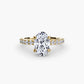 The Hidden Halo Ring Fantasilvia Jewelry