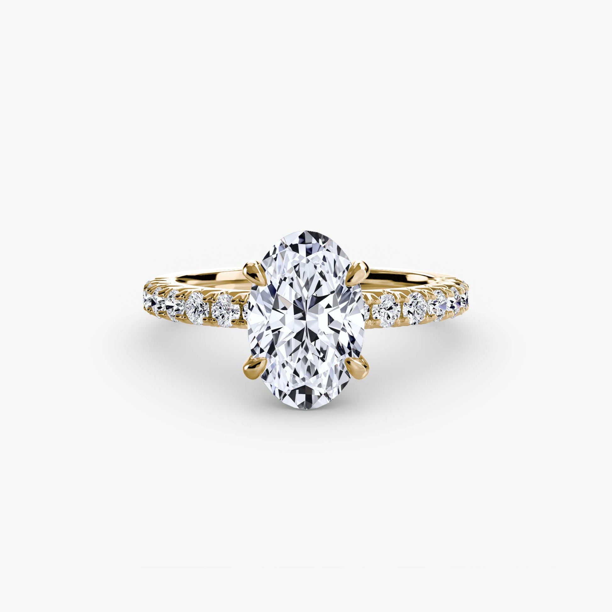 The Hidden Halo Ring Fantasilvia Jewelry