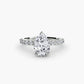 The Hidden Halo Ring Fantasilvia Jewelry