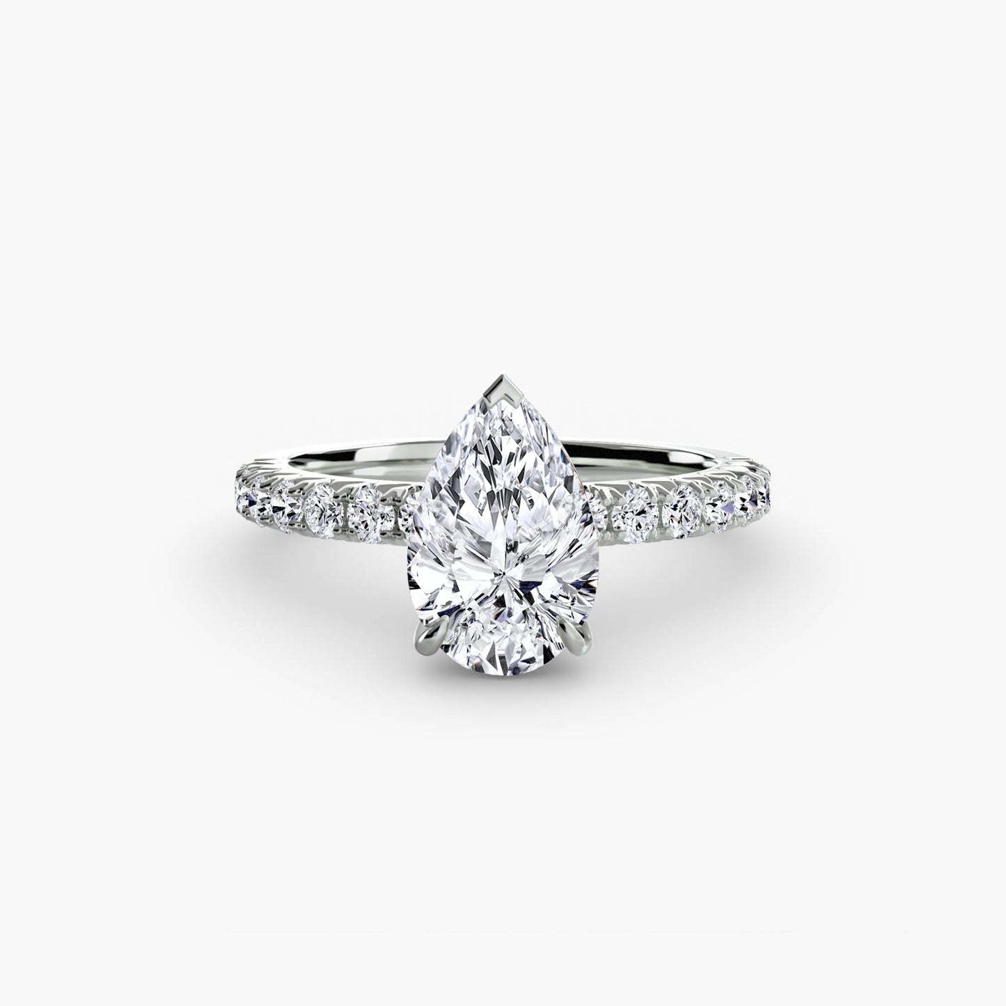 The Hidden Halo Ring Fantasilvia Jewelry