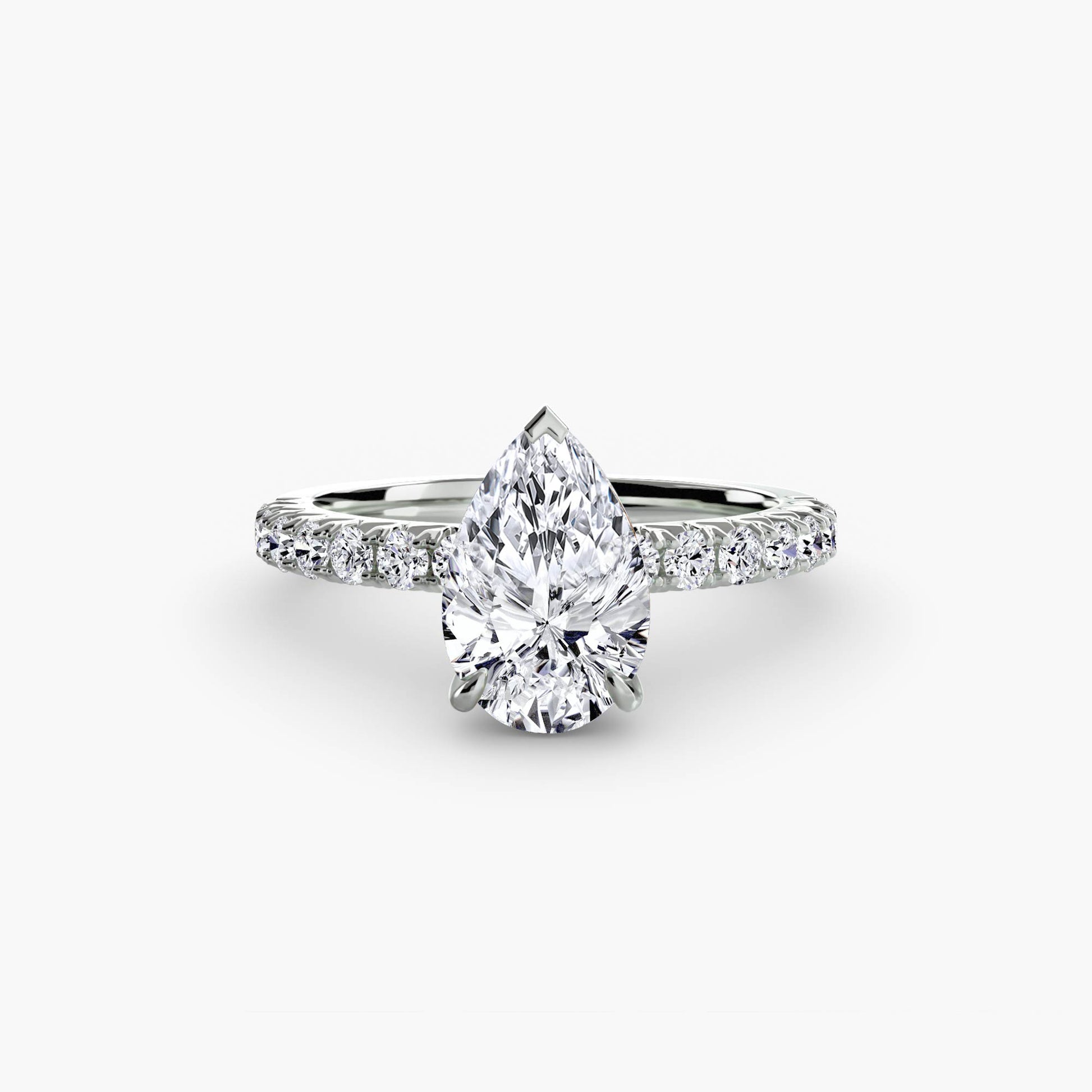 The Hidden Halo Ring Fantasilvia Jewelry