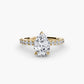 The Hidden Halo Ring Fantasilvia Jewelry