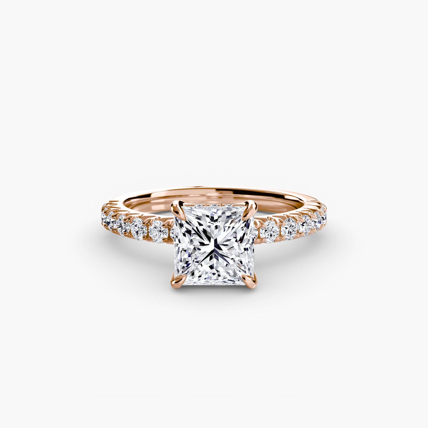 The Hidden Halo Ring Fantasilvia Jewelry