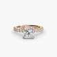 The Hidden Halo Ring Fantasilvia Jewelry