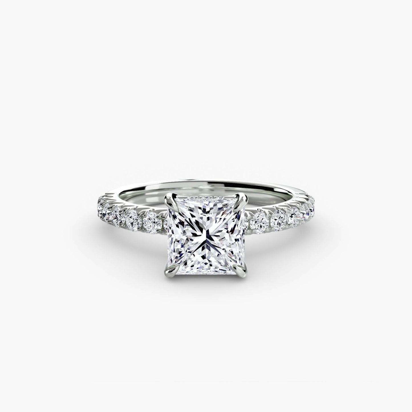 The Hidden Halo Ring Fantasilvia Jewelry