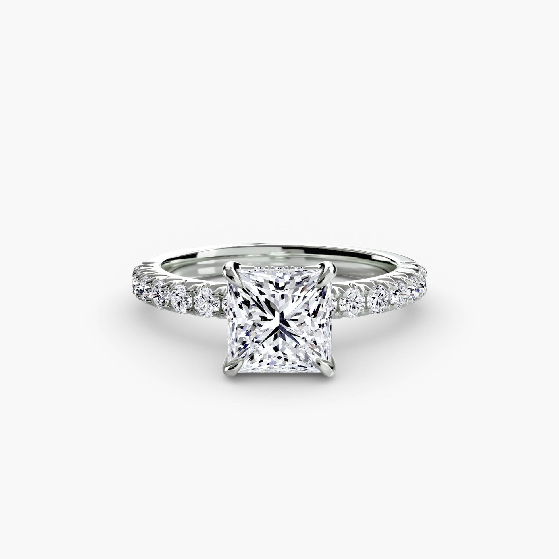 The Hidden Halo Ring Fantasilvia Jewelry