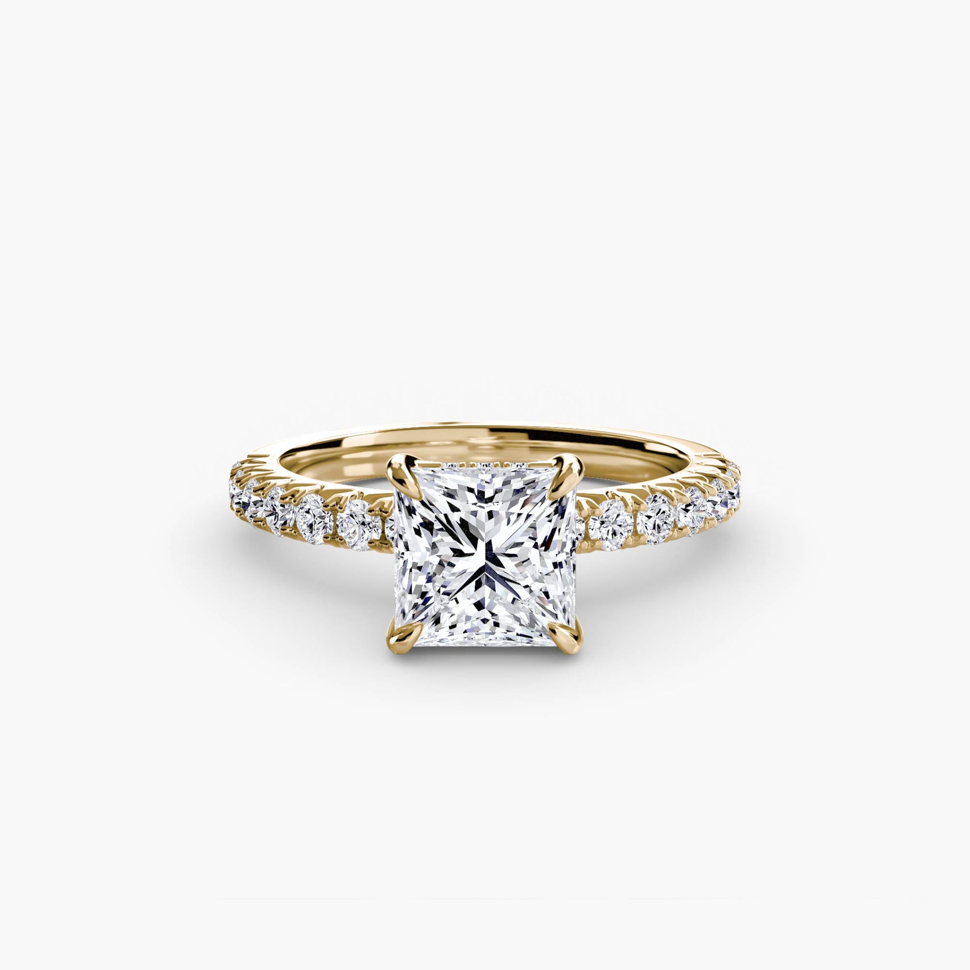 The Hidden Halo Ring Fantasilvia Jewelry