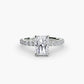 The Hidden Halo Ring Fantasilvia Jewelry