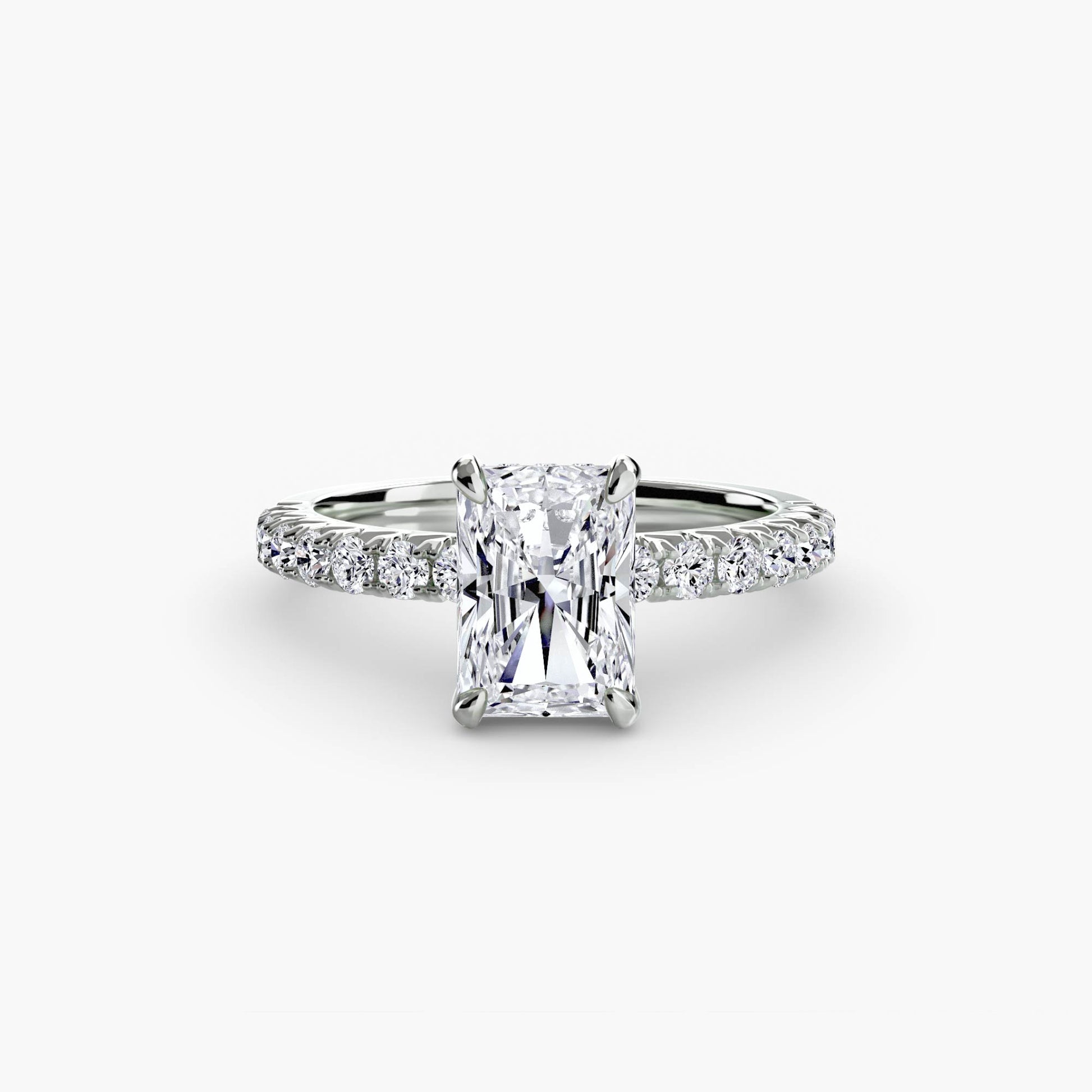 The Hidden Halo Ring Fantasilvia Jewelry