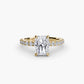 The Hidden Halo Ring Fantasilvia Jewelry