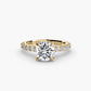 The Hidden Halo Ring Fantasilvia Jewelry