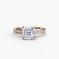 The Sparkly Channel Ring Fantasilvia Jewelry