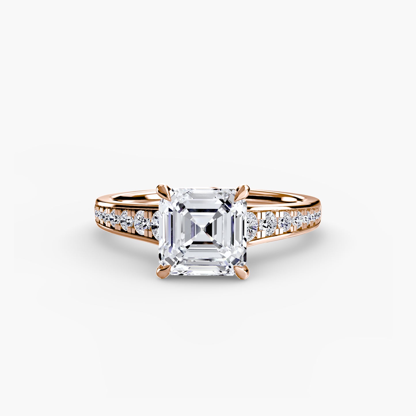 The Sparkly Channel Ring Fantasilvia Jewelry