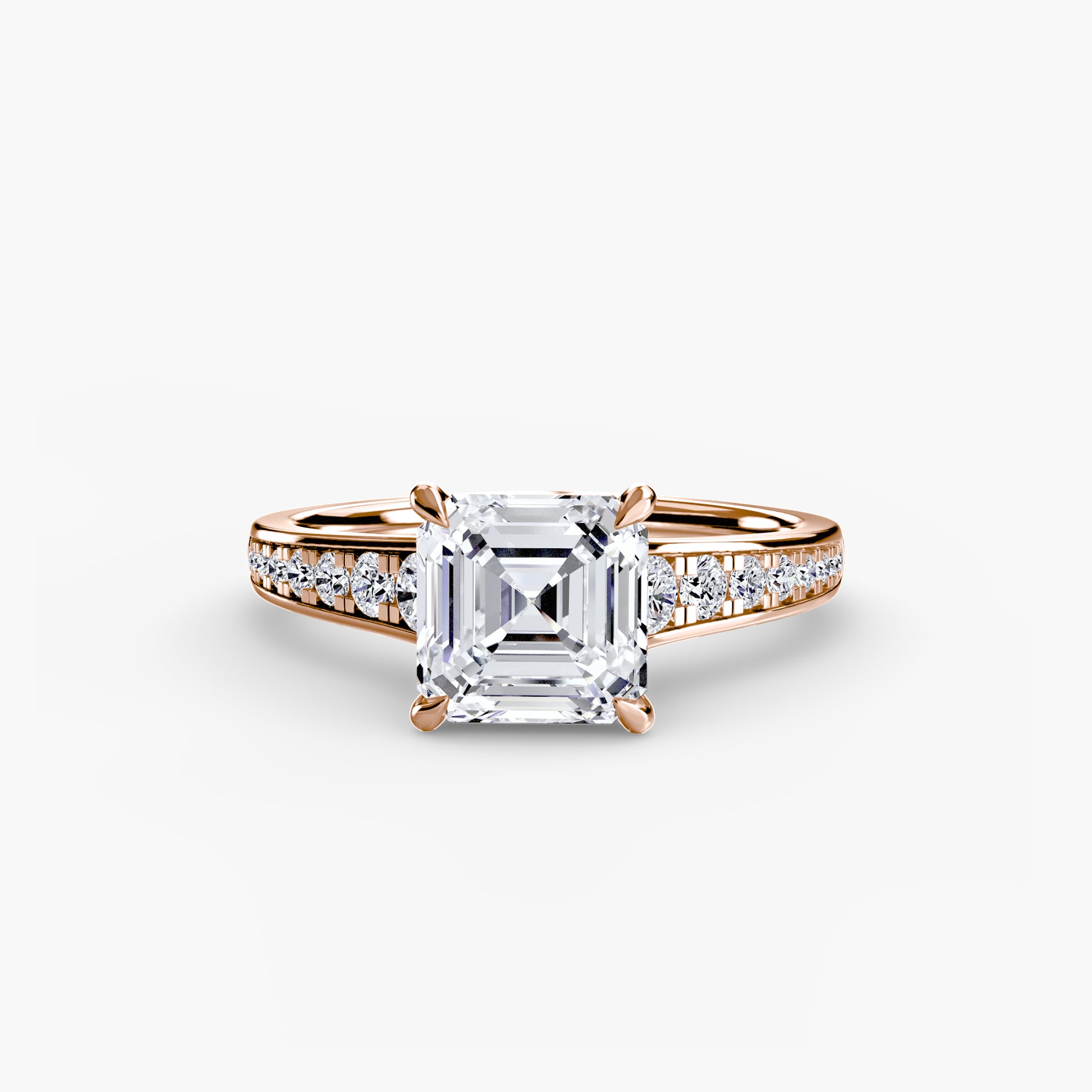 The Sparkly Channel Ring Fantasilvia Jewelry