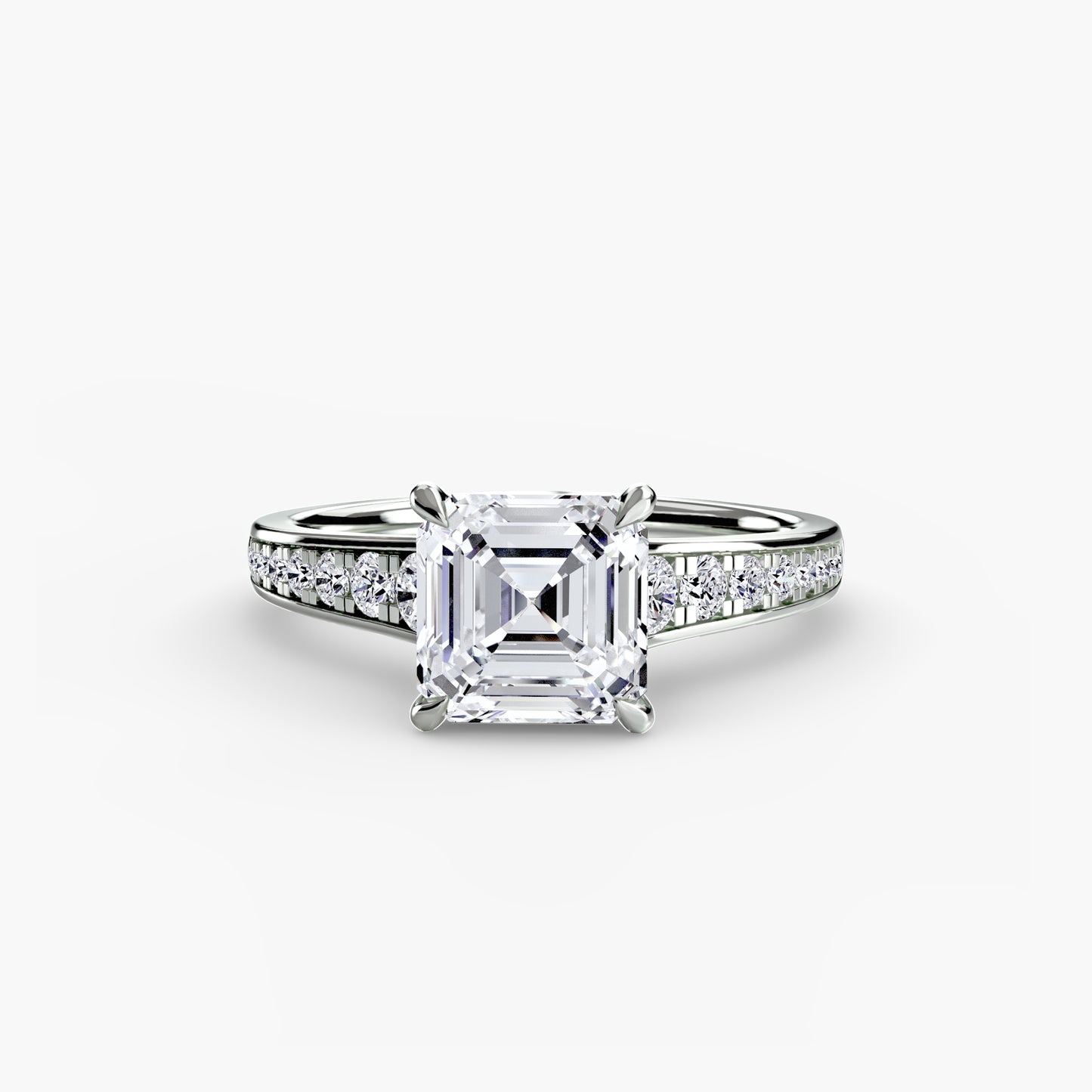 The Sparkly Channel Ring Fantasilvia Jewelry