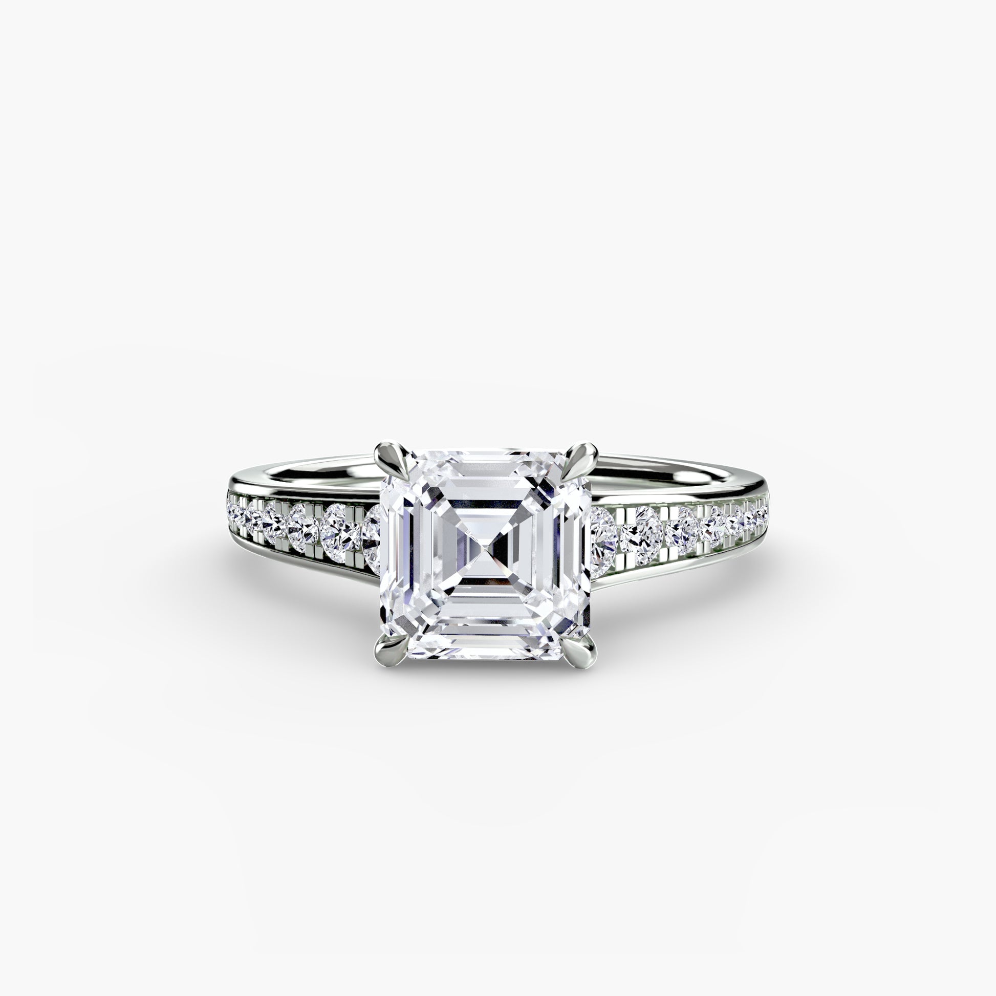 The Sparkly Channel Ring Fantasilvia Jewelry
