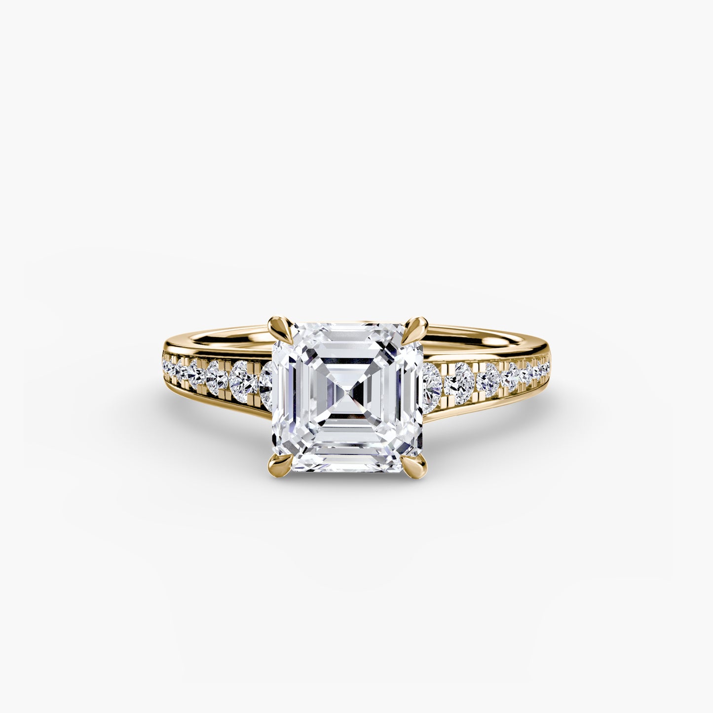 The Sparkly Channel Ring Fantasilvia Jewelry