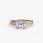 The Sparkly Channel Ring Fantasilvia Jewelry