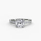 The Sparkly Channel Ring Fantasilvia Jewelry