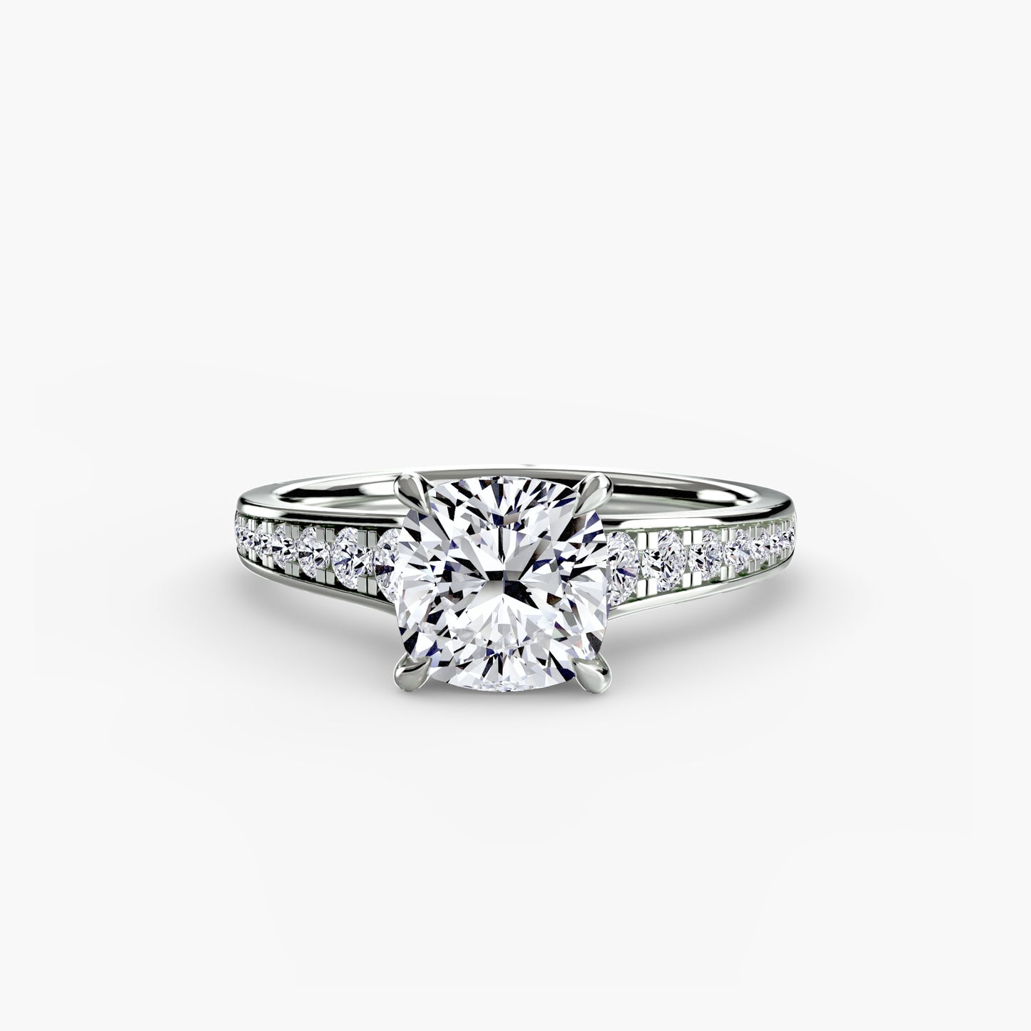 The Sparkly Channel Ring Fantasilvia Jewelry