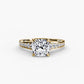 The Sparkly Channel Ring Fantasilvia Jewelry