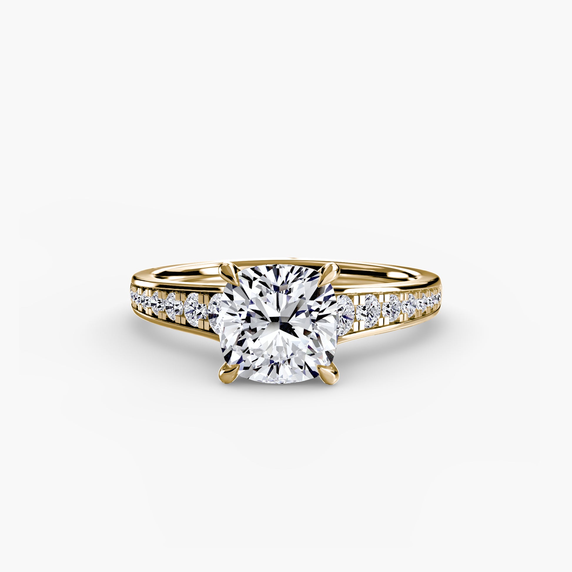 The Sparkly Channel Ring Fantasilvia Jewelry