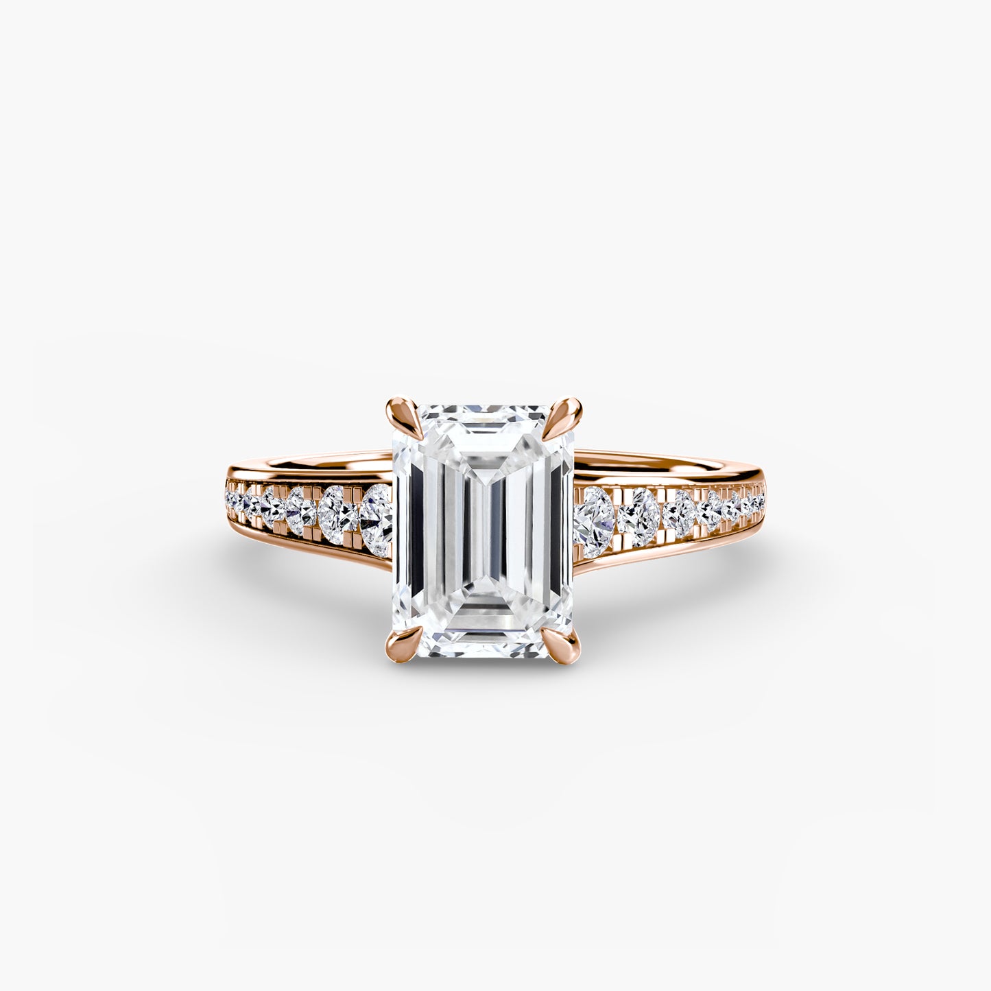 The Sparkly Channel Ring Fantasilvia Jewelry