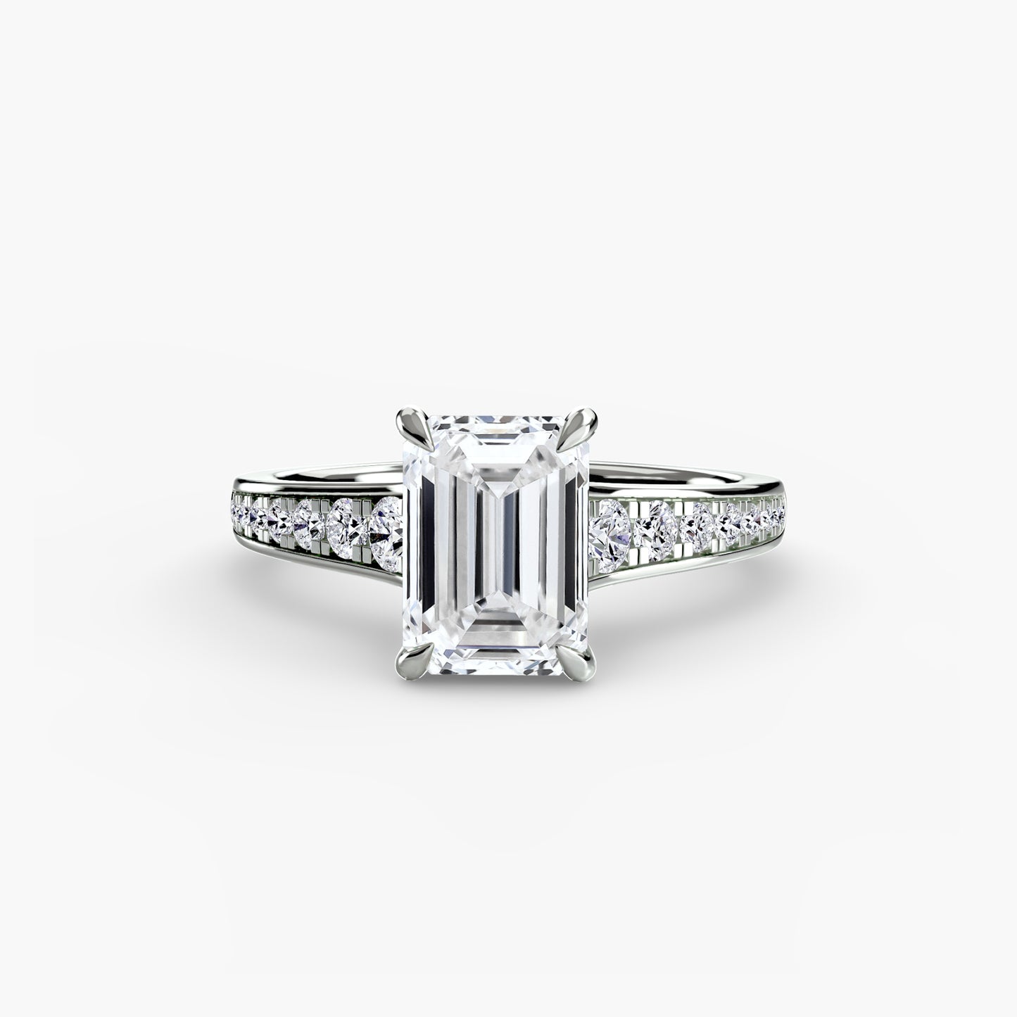 The Sparkly Channel Ring Fantasilvia Jewelry