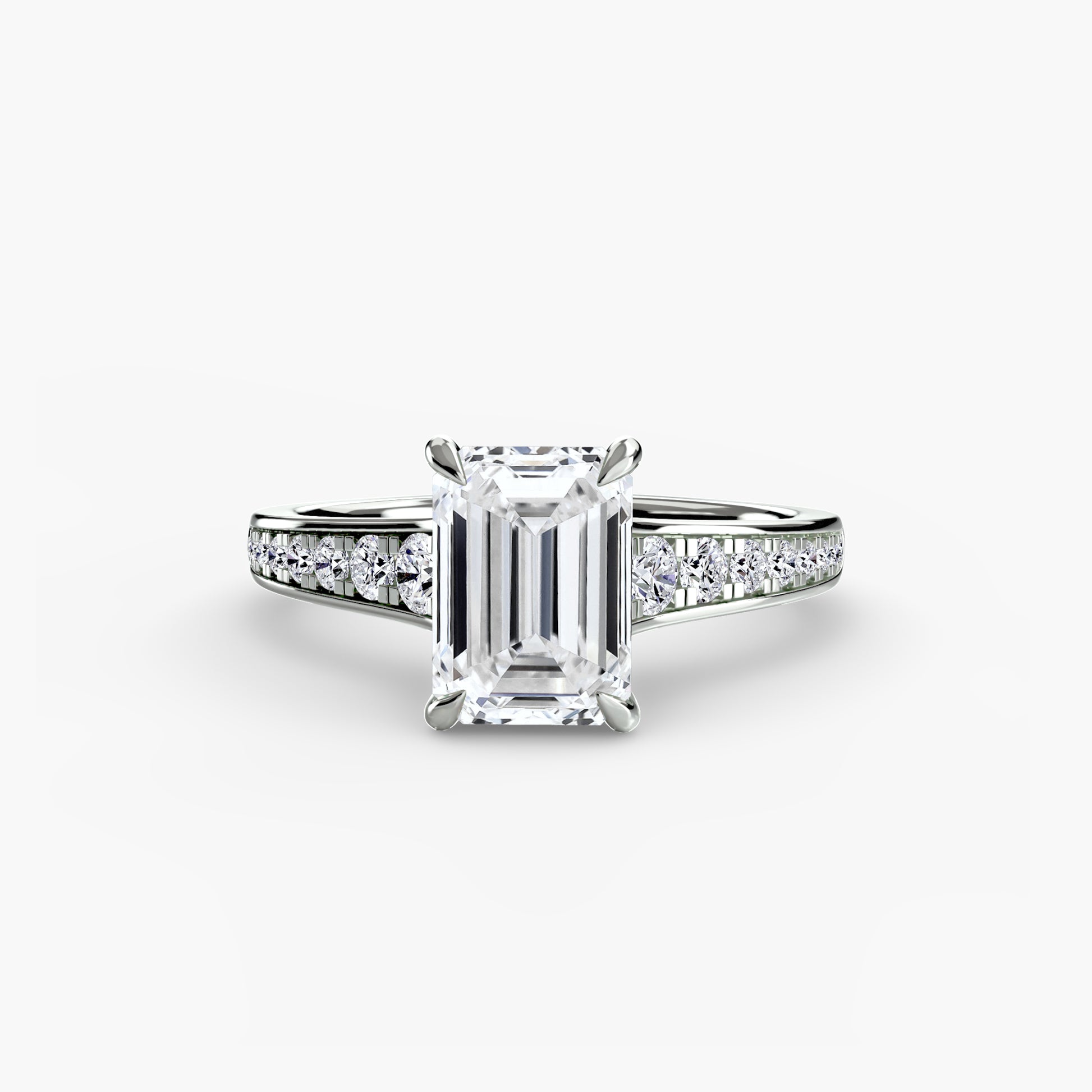 The Sparkly Channel Ring Fantasilvia Jewelry