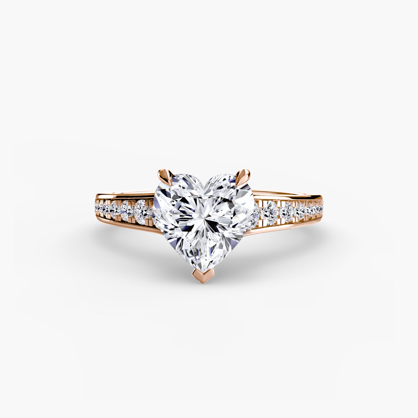 The Sparkly Channel Ring Fantasilvia Jewelry