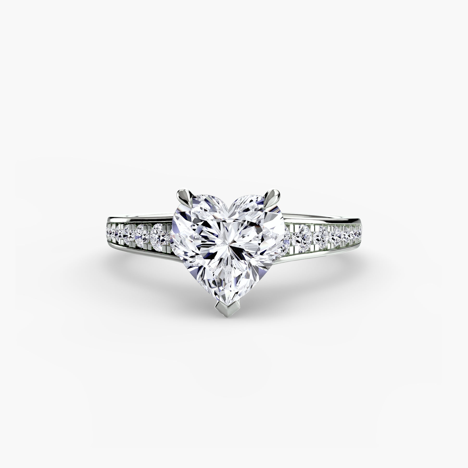 The Sparkly Channel Ring Fantasilvia Jewelry