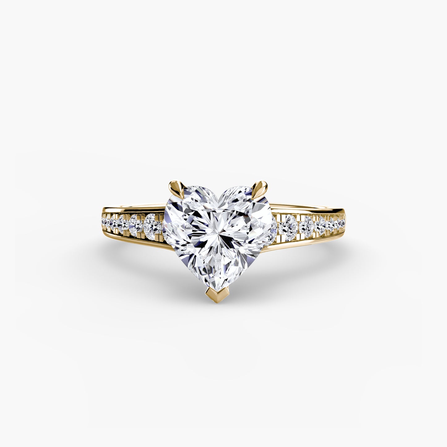 The Sparkly Channel Ring Fantasilvia Jewelry
