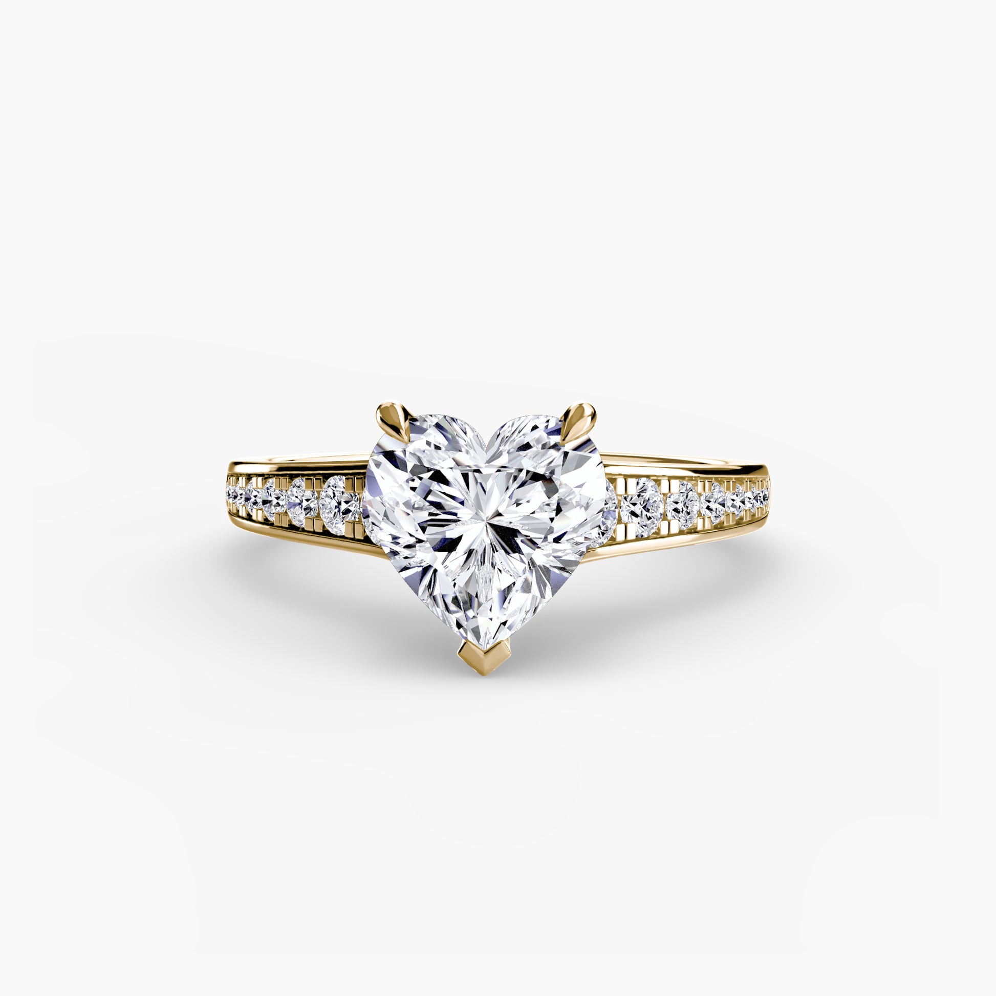 The Sparkly Channel Ring Fantasilvia Jewelry
