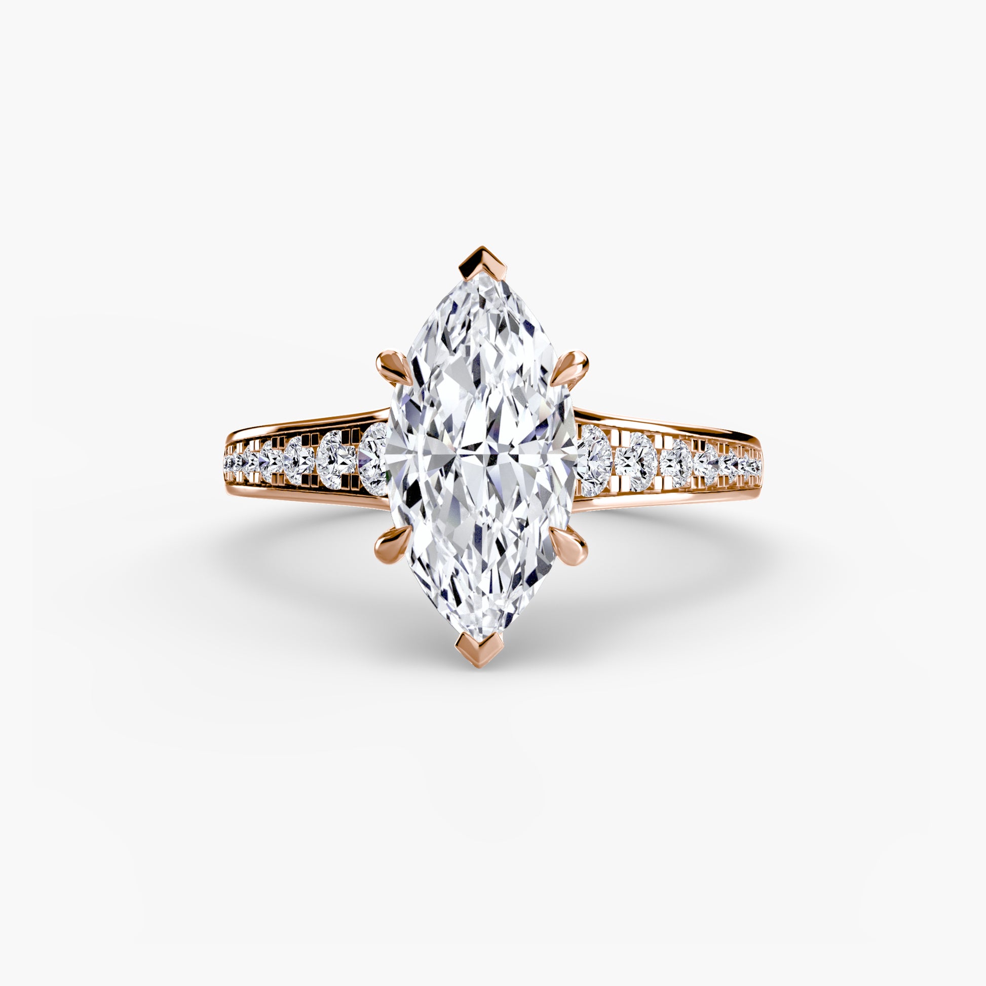 The Sparkly Channel Ring Fantasilvia Jewelry