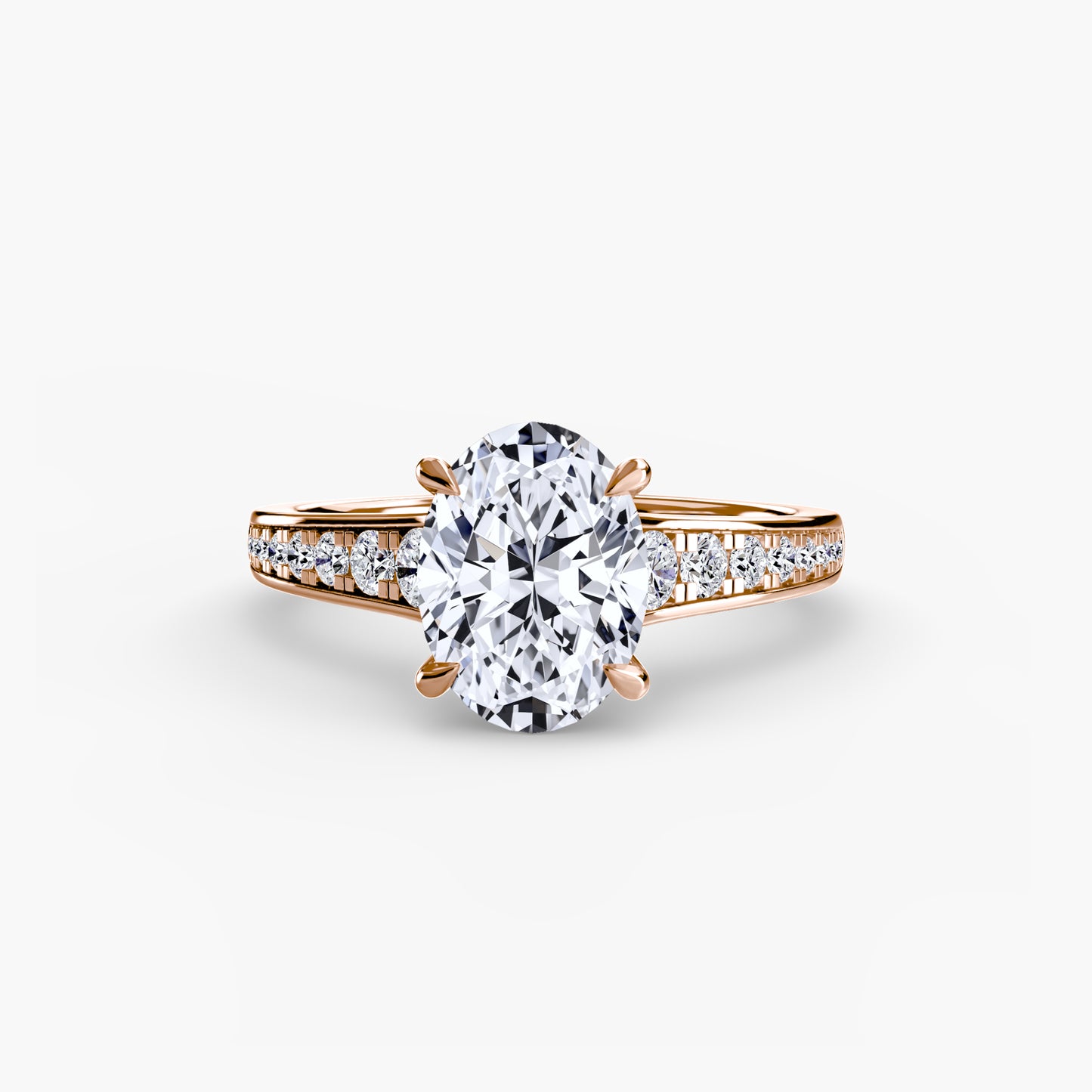The Sparkly Channel Ring Fantasilvia Jewelry
