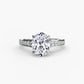 The Sparkly Channel Ring Fantasilvia Jewelry