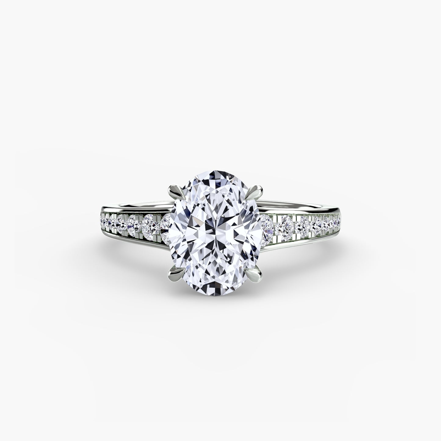 The Sparkly Channel Ring Fantasilvia Jewelry