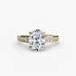 The Sparkly Channel Ring Fantasilvia Jewelry