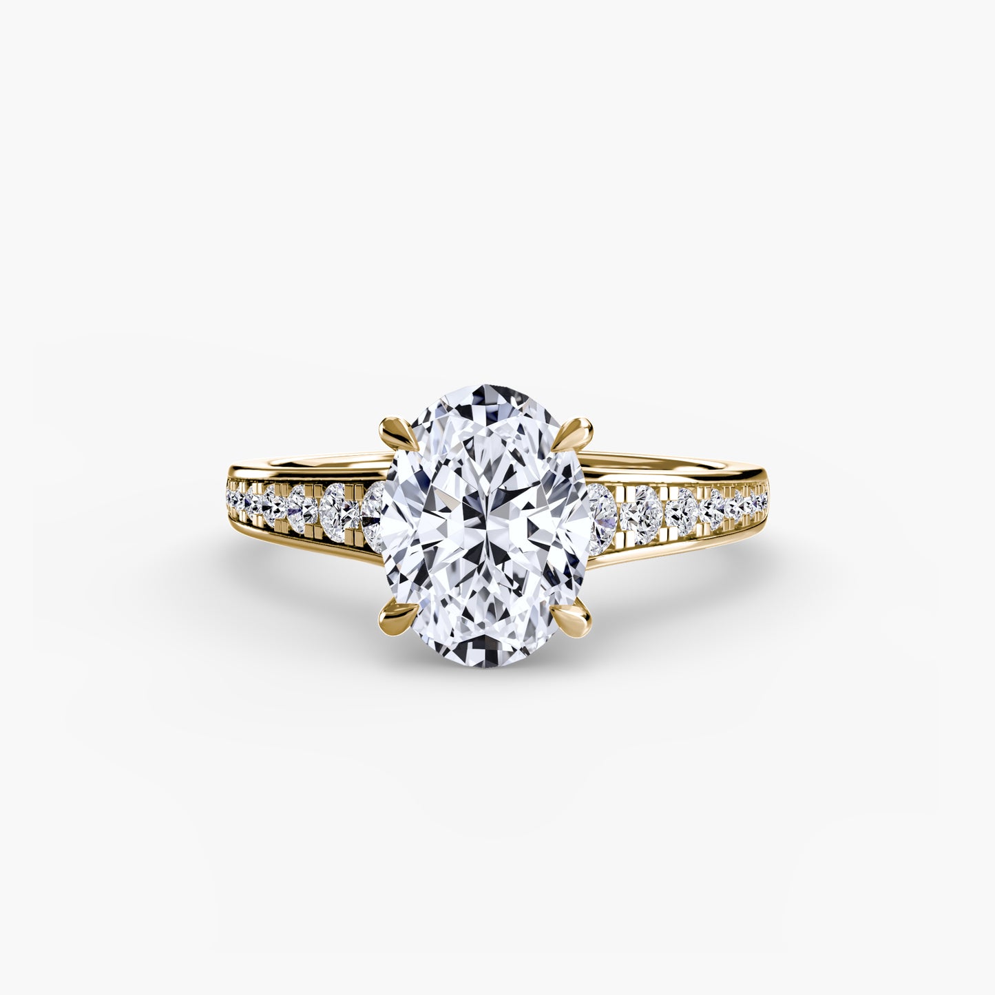 The Sparkly Channel Ring Fantasilvia Jewelry