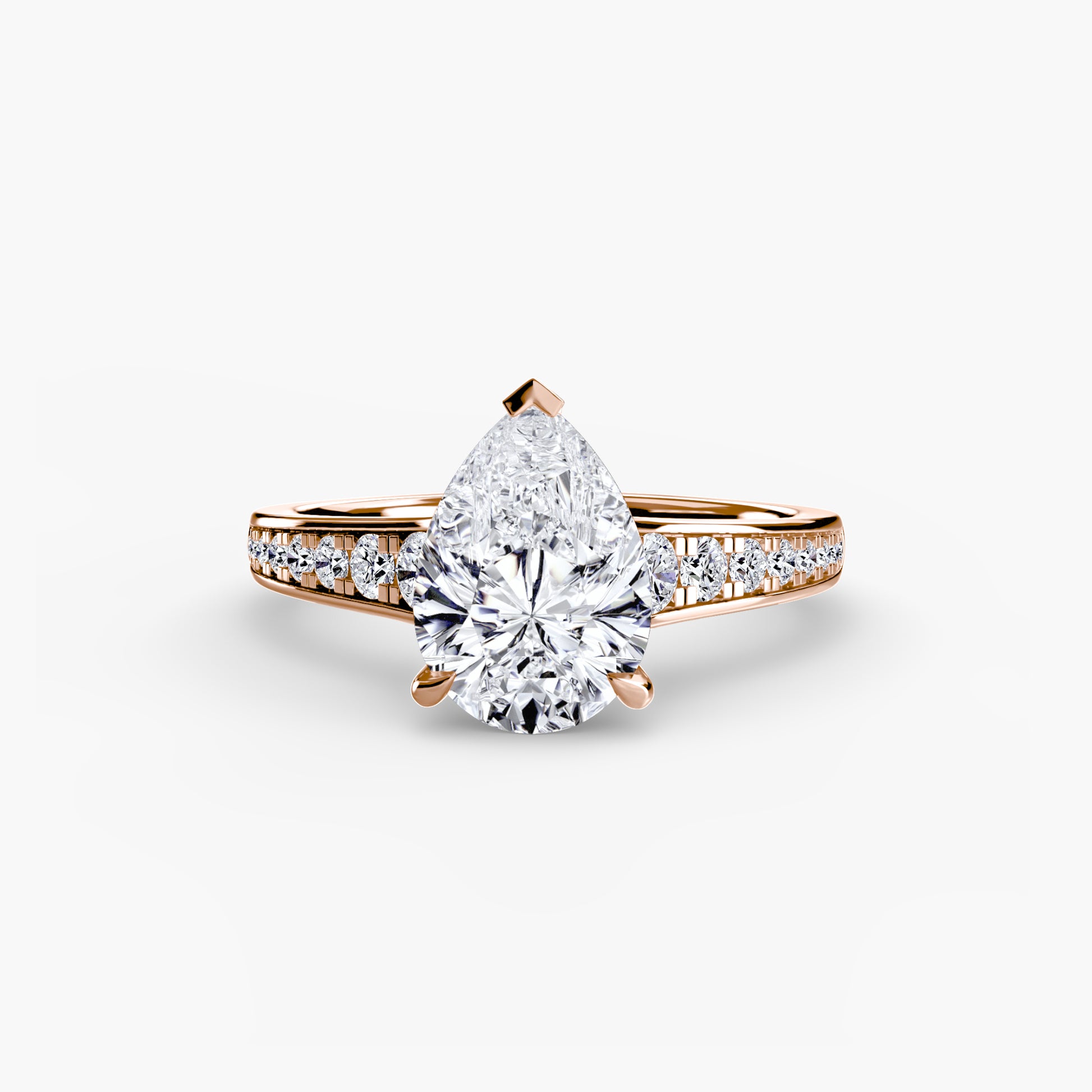 The Sparkly Channel Ring Fantasilvia Jewelry