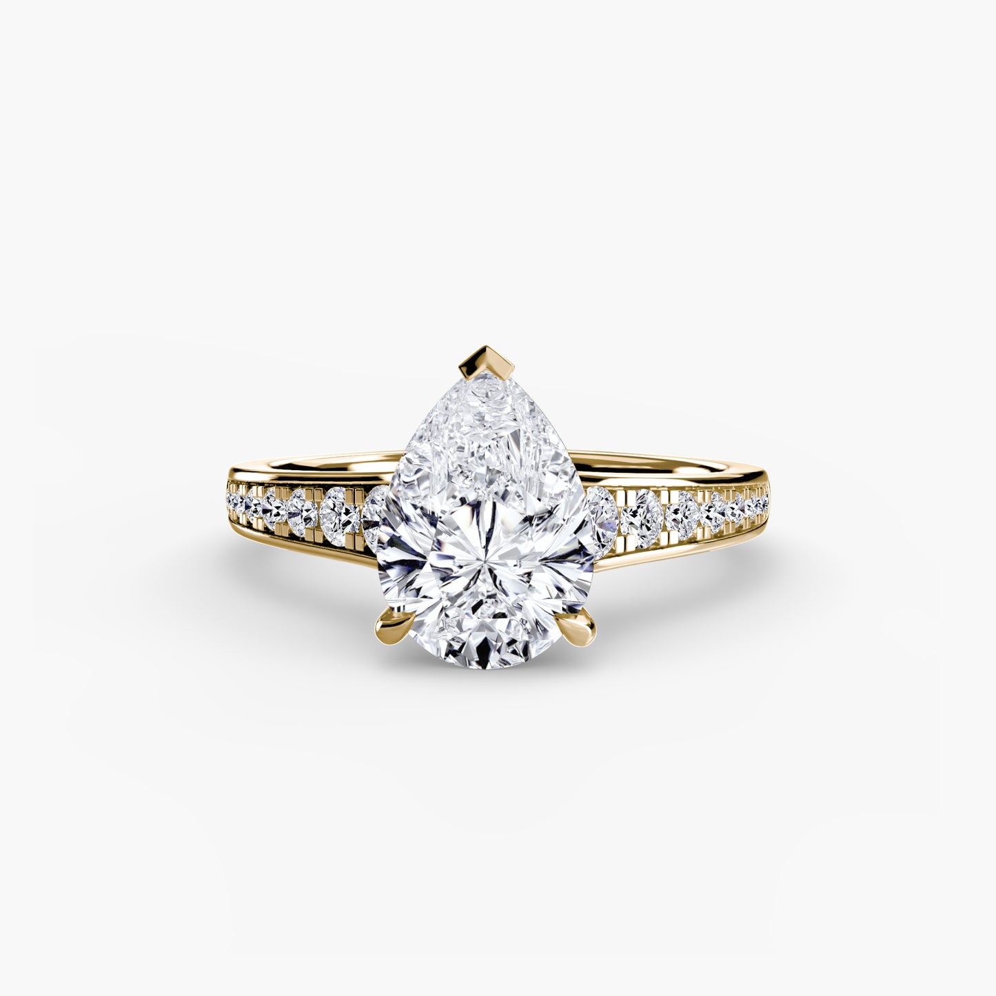 The Sparkly Channel Ring Fantasilvia Jewelry